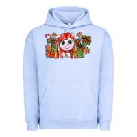 Pigment Grape Ice Joy unicorn Christmas Urban Hoodie - NancyCooperArtShop