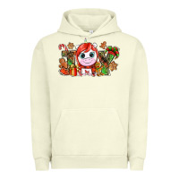 Pigment Pistachio Joy unicorn Christmas Urban Hoodie - NancyCooperArtShop
