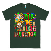 Sports Green Dia de los muertos Classic Tee - RanaPortraitStore