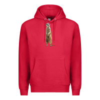 Cardinal Meerkat Premium Hoodie - LillyAllenDesigns