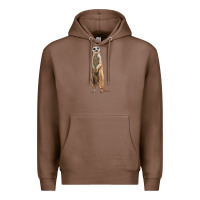 Chestnut Meerkat Premium Hoodie - LillyAllenDesigns