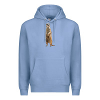 Colony Blue Meerkat Premium Hoodie - LillyAllenDesigns