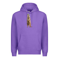 Purple Meerkat Premium Hoodie - LillyAllenDesigns