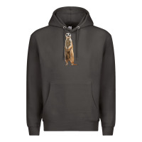 Smoke Meerkat Premium Hoodie - LillyAllenDesigns