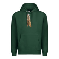 Sports Green Meerkat Premium Hoodie - LillyAllenDesigns