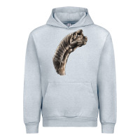 Heather Grey brachiosaurus face Urban Hoodie - LillyAllenDesigns