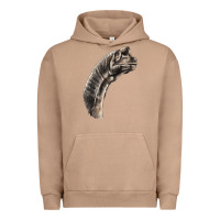 Pigment Burro brachiosaurus face Urban Hoodie - LillyAllenDesigns