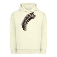 Pigment Pistachio brachiosaurus face Urban Hoodie - LillyAllenDesigns