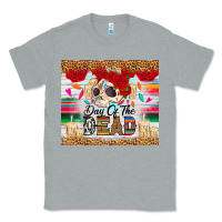 Heather Grey Day of the dead skeleton Classic Tee - RanaPortraitStore