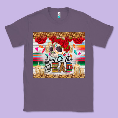 Day Of The Dead Skeleton Classic Tee Designed By Ranaportraitstore