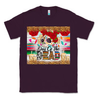 Plum Day of the dead skeleton Classic Tee - RanaPortraitStore