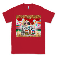 Red Day of the dead skeleton Classic Tee - RanaPortraitStore