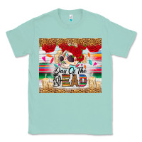 Seafoam Day of the dead skeleton Classic Tee - RanaPortraitStore
