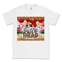 White Day of the dead skeleton Classic Tee - RanaPortraitStore
