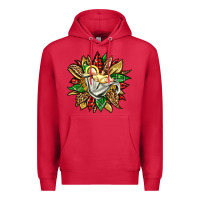 Cardinal christmas baby jesus sunflower Premium Hoodie - Jasminsmagicworld