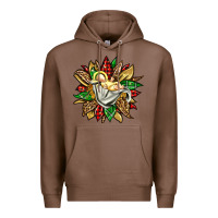 Chestnut christmas baby jesus sunflower Premium Hoodie - Jasminsmagicworld