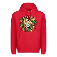 Red christmas baby jesus sunflower Premium Hoodie - Jasminsmagicworld