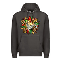 Smoke christmas baby jesus sunflower Premium Hoodie - Jasminsmagicworld