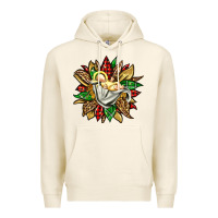Tofu christmas baby jesus sunflower Premium Hoodie - Jasminsmagicworld