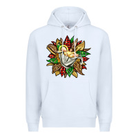 White christmas baby jesus sunflower Premium Hoodie - Jasminsmagicworld