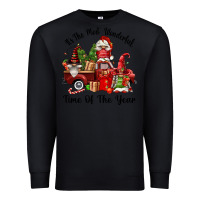 Black its the most wonderful time of the year Premium Sweatshirt - FaDigitalArtStudio