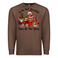 Chestnut its the most wonderful time of the year Premium Sweatshirt - FaDigitalArtStudio