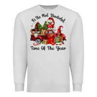 Dove Grey its the most wonderful time of the year Premium Sweatshirt - FaDigitalArtStudio