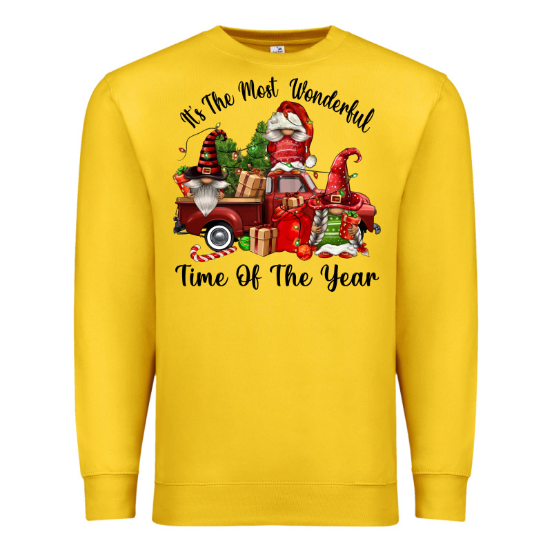 Its The Most Wonderful Time Of The Year Premium Sweatshirt by FaDigitalArtStudio | Teevron