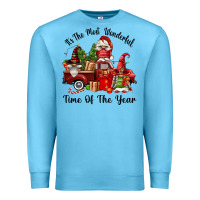 Ocean Blue its the most wonderful time of the year Premium Sweatshirt - FaDigitalArtStudio