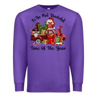 Purple its the most wonderful time of the year Premium Sweatshirt - FaDigitalArtStudio