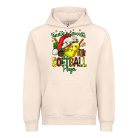 Sandshell Santa's Favorite Softball player Urban Hoodie - NancyCooperArtShop