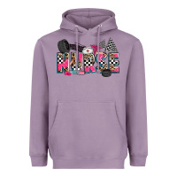 Lavender race nurse Heavyweight Hoodie - Zillion Design Studio