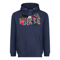Navy race nurse Heavyweight Hoodie - Zillion Design Studio