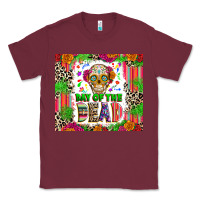 Burgundy Day of the dead Classic Tee - RanaPortraitStore