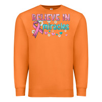 Carrot believe in miracles with ribbon Premium Sweatshirt - HRA Design Shop