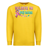 Lemon believe in miracles with ribbon Premium Sweatshirt - HRA Design Shop