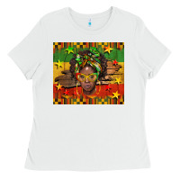 White juneteenth black women  tumbler Ladies Tee - BarkalooDesign