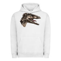 Pigment Lunar Rock Deinonychus Face Urban Hoodie - LillyAllenDesigns
