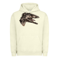 Pigment Pistachio Deinonychus Face Urban Hoodie - LillyAllenDesigns