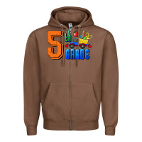 Chestnut Fifth Grade Zipper Hoodie - RanaPortraitStore