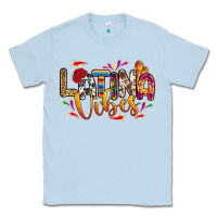 Dusty Blue Latina vibes Classic Tee - RanaPortraitStore