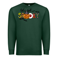 Sports Green Let's Get Spooky Premium Sweatshirt - CowhideDigitalArt