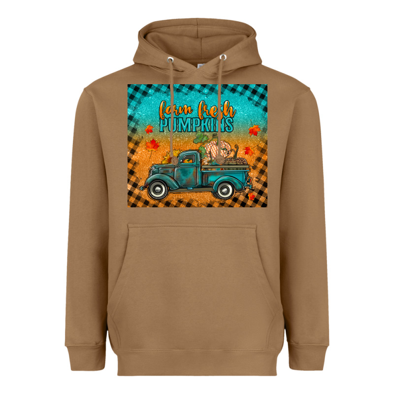 Farm Fresh Pumpkins Tumbler Heavyweight Hoodie by RanaPortraitStore | Teevron