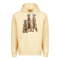 Pina Colada 3 meerkat Premium Hoodie - LillyAllenDesigns