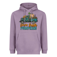 Lavender farm fresh pumpkins truck Heavyweight Hoodie - RanaPortraitStore