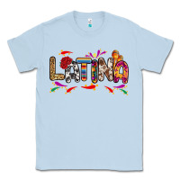 Dusty Blue Latina Classic Tee - RanaPortraitStore
