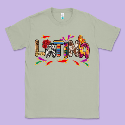 Latina Classic Tee Designed By Ranaportraitstore