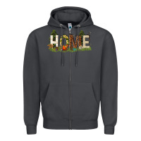 Smoke home camping Zipper Hoodie - texasbilliewilder