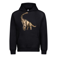 Black Brachiosaurus Urban Hoodie - LillyAllenDesigns