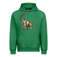 Emerald Brachiosaurus Urban Hoodie - LillyAllenDesigns